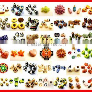 Vitrified Glass Jewlery Beads