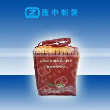 Fresh keeping custom PP non woven cooler bag for crab devliery packaging