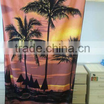 Wholesale printed microfiber custom beach towel