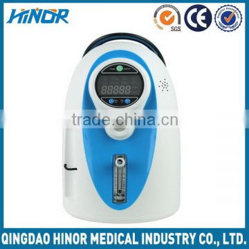 Breathing machine low noise high purity oxygen generator