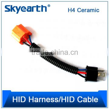 HID Single Bulb Wire Relay Harness H4 HID Wire