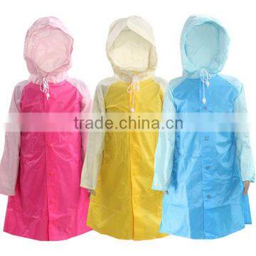 Lovely popular water-resistant children rain jacket