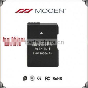 Digital Camera Battery 7.4v 1050mah for Nikon EN-EL14 With Lithiun ion Battrey
