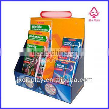 corrugated tabletop display for notebooks promotion