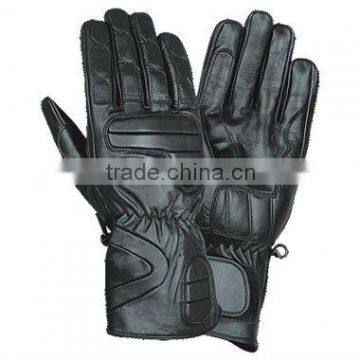 Cowhide Leather Motorbike Riding Gloves