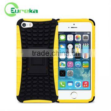 Hot sell 2 in 1 robot super combo case for Iphone 5