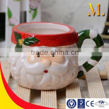 Promotion Creative Mug Father Christmas ceramic mug for christmas gift