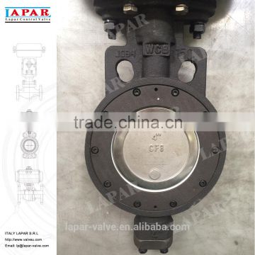 LAPAR High-performance Double Eccentric Wafer Butterfly Valve, Wafer Style, CF8 Disc, PTFE Seat