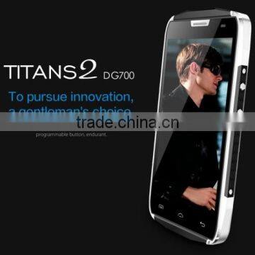 Original DOOGEE TITANS2 DG700 Waterproof / Dustproof Phone, 4.5 Inch 3G Android 4.4.2 Smart Phone, MT6582 Quad Core 1.3GHz, RAM: photo-2