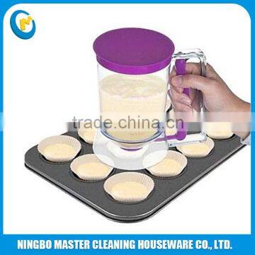 batter sifter batter dispenser with measuring