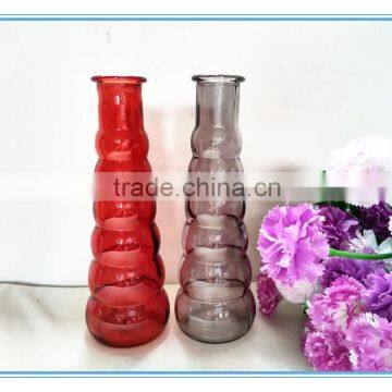 2016 Home Decor Color Glass Vase for Home Decoration