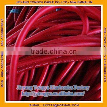 dc cable 8ga powe cable transparent soft power cable