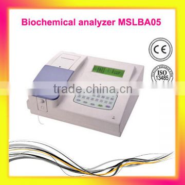 Cheapest semi automatic biochemistry analyzer(MSLBA05), with special price!