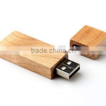 2014 new product wholesale engraving logo wood usb flash drive free samples made in china