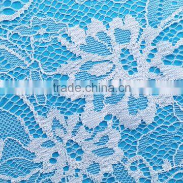2016 Fashion 100%nylon Floral Lace Hot Sale Elegant Embroider Lace Fabric
