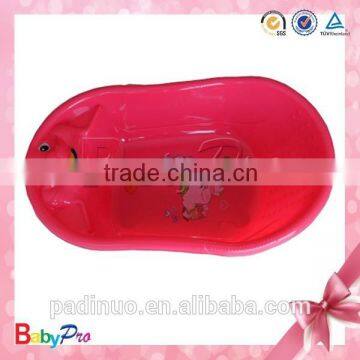  China hot sell goos high quality different color for baby care baby plastic bathtub