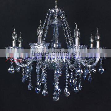 Amber Crystal Chandelier Light photo-4
