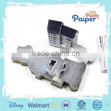 Paiper Castle Model 3d Puzzle Free Game Manufacturer