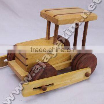 Wooden Road Engine Toy