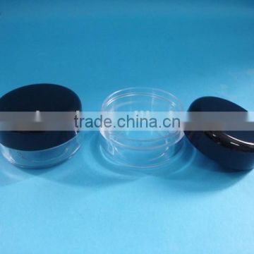 10g plastic cream jar, AS cosmetic jar for hand sample