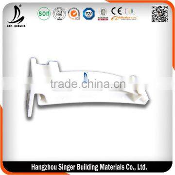 Plastic K-style Logo Printed 5.2'' Rainwater Drainage PVC Square Gutter photo-2