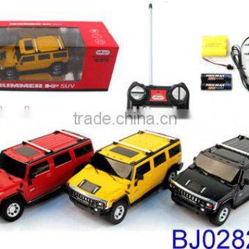 Best kids Christmas toy cool 1/24 scale 4ch remote control car model rc car kit