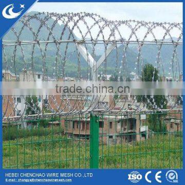 high security galvanized concertina razor barbed wire