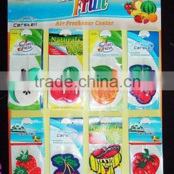 Many Designs for your choice hanging cotton paper air freshner                        
                                                Quality Choice