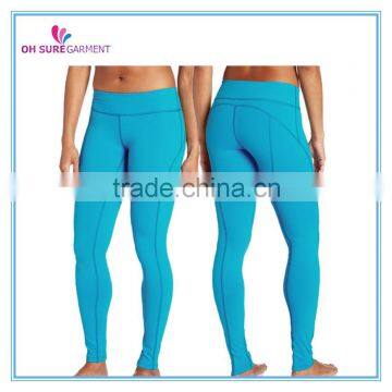 nylon running legging, fitness tight, custom yoga pants