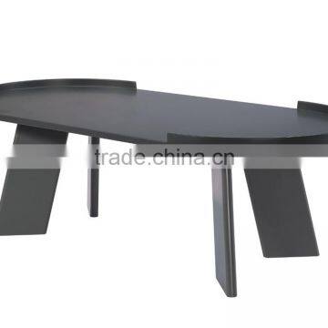 Fresh design modern dining table, coffee shop table in wood