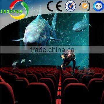 Amazing Amusement Ride 9 Seats Motion Simulator 5D Cinema For Sale