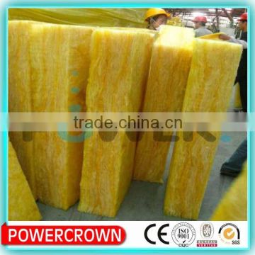 flexible and shaggy glass wool blanket heat insulation made in china