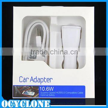 EP-TA10CWE Car Charger 10.6W for Samsung Note 3 Original