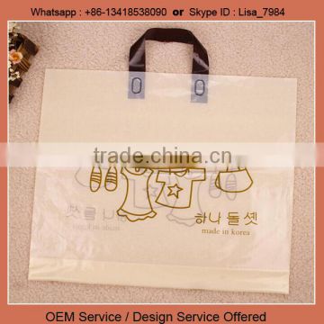 Handle and Shopping Industrial Use lpde plastic die cut bag