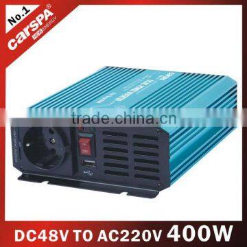 48Vdc to 220Vac 400w pure sine wave power inverter