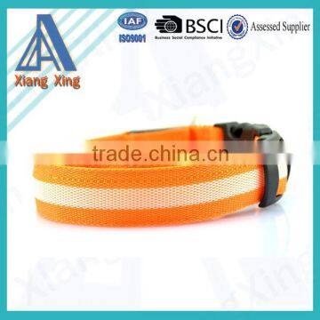 LED Light Pet Collars Large and Small Dog Collar Nylon Webbing Collar Glow Flashing&Safety Necklace For Pets photo-3