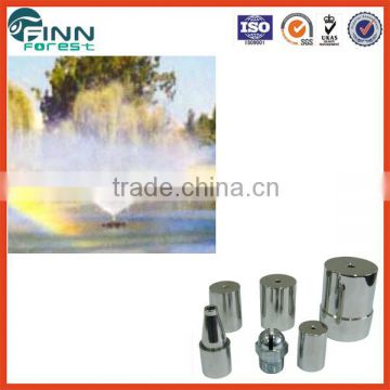 Finn Forest Stainless steel material 1'' fog foam effect make fountain nozzle