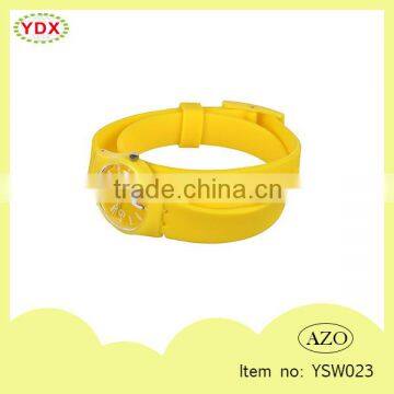 YSW023 Cheapest Long Wrist Band Silicone Watch FULL COLOR Design Silicone Watches photo-4