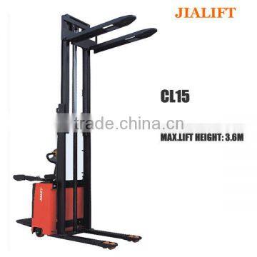 Two door frame full electric hydraulic stacker 1.5TON