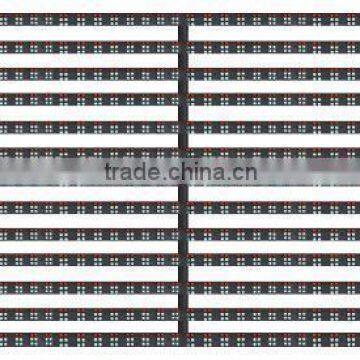 flexible LED curtain strip /soft led display/curved led curtain display screen