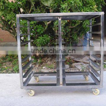 12 Trays Stainless Steel Rotary Trolley For Sale photo-5