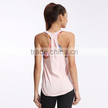 new design wholesalecustom gym stringer vest, fashion sexy gym vest for ladies