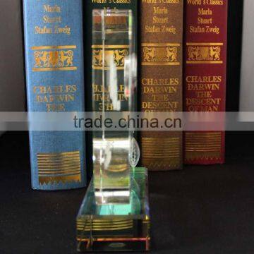 Souvenior Table Crystal Clock for Office photo-3