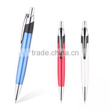 promotional metal glitter ballpoint pen heave weight pen