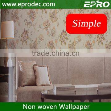 Latest high quality sitting room waterproof wallpaper