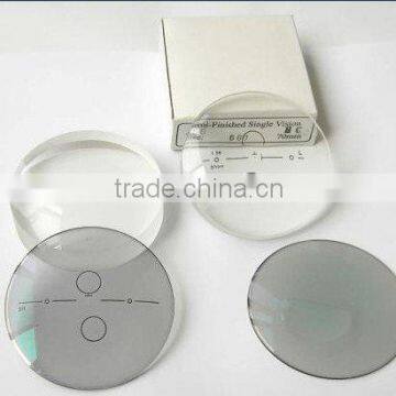 Semi-finished photochromic progressive lens