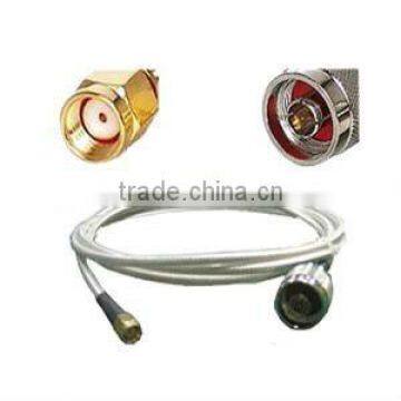 RF Coaxial Pigtail Cable with RP SMA Male to N Male