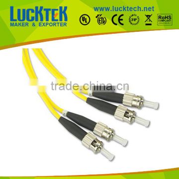 FC/UPC to FC/APC Single Mode fiber optic, Duplex, 9/125