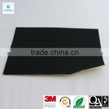 Thin adhesive sponge sheet