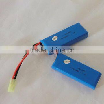 Batteri 7.4v Li-po 1600 Mah 20 c for SOFT AIR GUN Polymer Heated Battery 7.4v Lipo Heating Clothes Battery photo-3